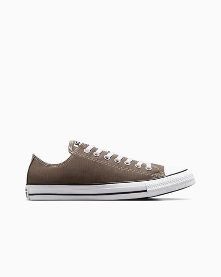 Tenis Converse Chuck Taylor All Star Classicos Cano Baixo Masculino Cinzentas Escuro | PT N0307T1